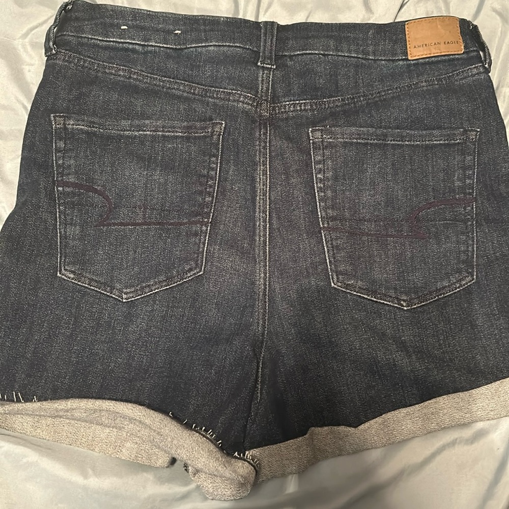 American Eagle curvy super high rise shorty